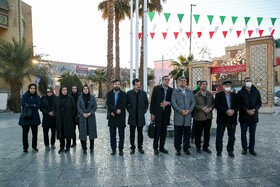 تجدید میثاق جهادگران جهاددانشگاهی واحد اصفهان با شهدا