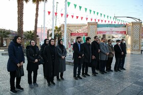 تجدید میثاق جهادگران جهاددانشگاهی واحد اصفهان با شهدا