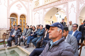 آیین افتتاح اقامتگاه سنتی آقا حسینی توسط سیدرضا صالحی امیری، وزیر میراث فرهنگی، گردشگری و صنایع دستی