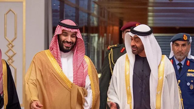 تاکید بن سلمان و بن زاید بر ضرورت پیادهسازی راهکار «۲ دولتی» تاکید بن سلمان و بن زاید بر ضرورت پیادهسازی راهکار «۲ دولتی»