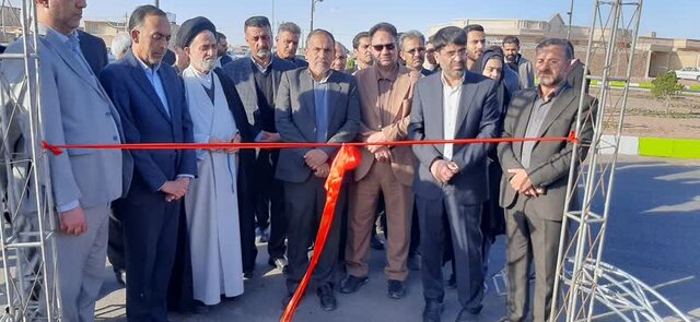 ابرپروژه شهرداری رفسنجان به بهرهبرداری رسید