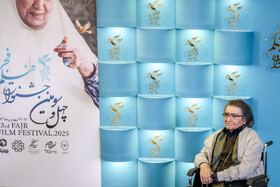 رضا رویگری در فتوکال فیلم «شاه نقش» در روز نهم چهلوسومین جشنواره فیلم فجر