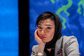 مینا وحید در نشست خبری فیلم «شاه نقش» در روز نهم چهلوسومین جشنواره فیلم فجر