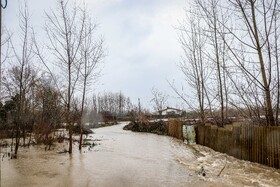 سیل و آبگرفتگی در رشت و روستاهای اطراف