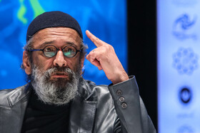 بهزاد دورانی، بازیگر در نشست خبری فیلم «فریاد» - روز نهم چهلوسومین جشنواره فیلم فجر
