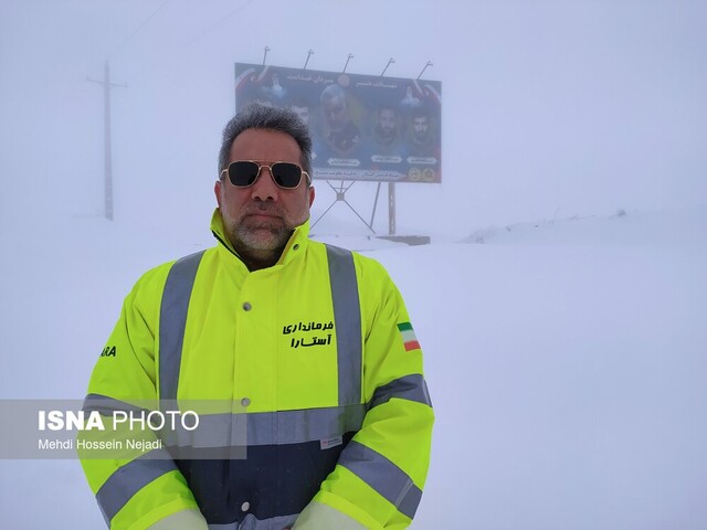 راههای اصلی و روستایی گردنه برفگیر حیران در حال حاضر باز است
