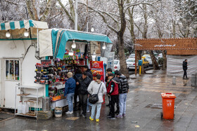 بارش برف در تهران