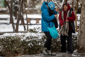 بارش برف در تهران