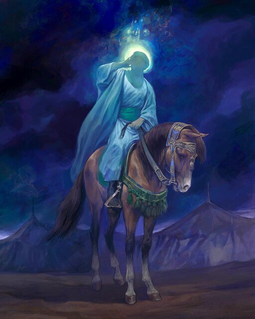 این نقش هدیهای است برای میلاد حضرت «علی اکبر (ع)»