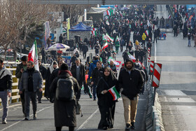 آغاز چهل و ششمین راهپیمایی ۲۲ بهمن در تهران