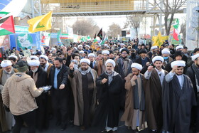 حضور مردم در راهپیمایی ۲۲ بهمن برخلاف تبلیغات دشمنان، پرشور است 