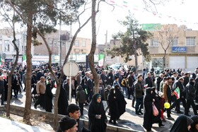 چهل و ششمین راهپیمایی ۲۲ بهمن - کاشان