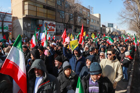 چهل و ششمین راهپیمایی۲۲ بهمن - زنجان