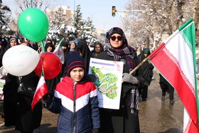 چهل و ششمین راهپیمایی ۲۲ بهمن - همدان