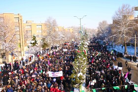 چهل و ششمین راهپیمایی ۲۲ بهمن - همدان