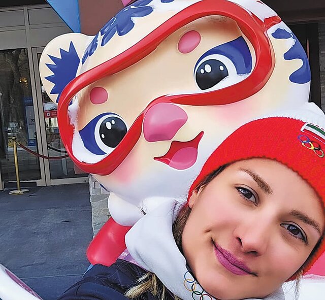 دختر اسکیباز ایران در مصاحبه با شینهوا: با رویای المپیک بر چالشهایم غلبه کردم