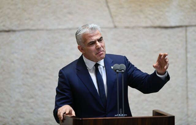 یائیر لاپید: شب سختی داشتیم یائیر لاپید: شب سختی داشتیم