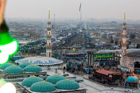 شب نیمه شعبان در مسجد مقدس جمکران