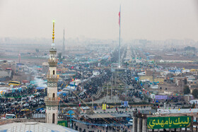 شب نیمه شعبان در مسجد مقدس جمکران