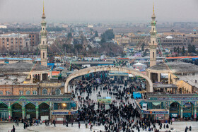 شب نیمه شعبان در مسجد مقدس جمکران