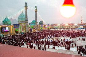 شب نیمه شعبان در مسجد مقدس جمکران