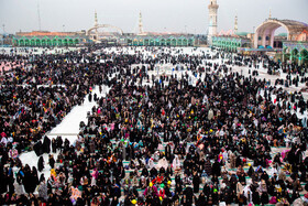 شب نیمه شعبان در مسجد مقدس جمکران