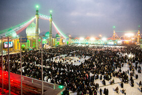 شب نیمه شعبان در مسجد مقدس جمکران