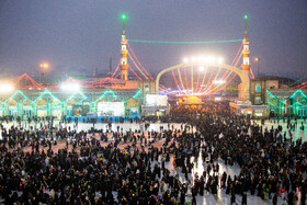 شب نیمه شعبان در مسجد مقدس جمکران