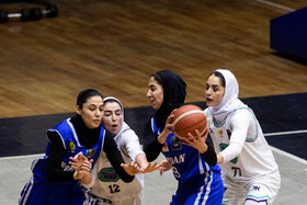 مرحله نیمهنهایی لیگ برتر بسکتبال بانوان؛ تیم آکادمی سحر - پالایش نفت آبادان