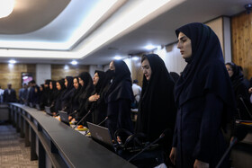نشست فاطمه مهاجرانی، سخنگوی دولت با بانوان شاغل در صنعت نفت - عسلویه