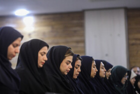 نشست سخنگوی دولت با بانوان شاغل در صنعت نفت - عسلویه