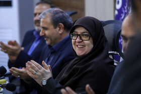 نشست فاطمه مهاجرانی، سخنگوی دولت با بانوان شاغل در صنعت نفت - عسلویه