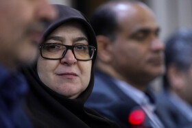 نشست فاطمه مهاجرانی، سخنگوی دولت با بانوان شاغل در صنعت نفت - عسلویه