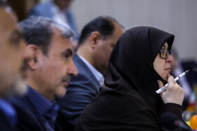 نشست فاطمه مهاجرانی، سخنگوی دولت با بانوان شاغل در صنعت نفت - عسلویه
