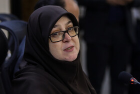 نشست فاطمه مهاجرانی، سخنگوی دولت با بانوان شاغل در صنعت نفت - عسلویه
