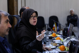 نشست فاطمه مهاجرانی، سخنگوی دولت با بانوان شاغل در صنعت نفت - عسلویه