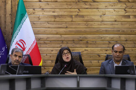 نشست فاطمه مهاجرانی، سخنگوی دولت با بانوان شاغل در صنعت نفت - عسلویه