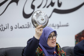 دیدار فاطمه مهاجرانی، سخنگوی دولت با بانوان کنگان و عسلویه