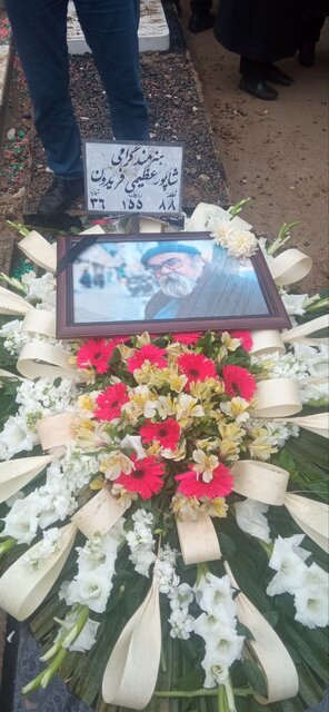 دلنوشتهای برای شاپور عظیمی همزمان با خاکسپاریش