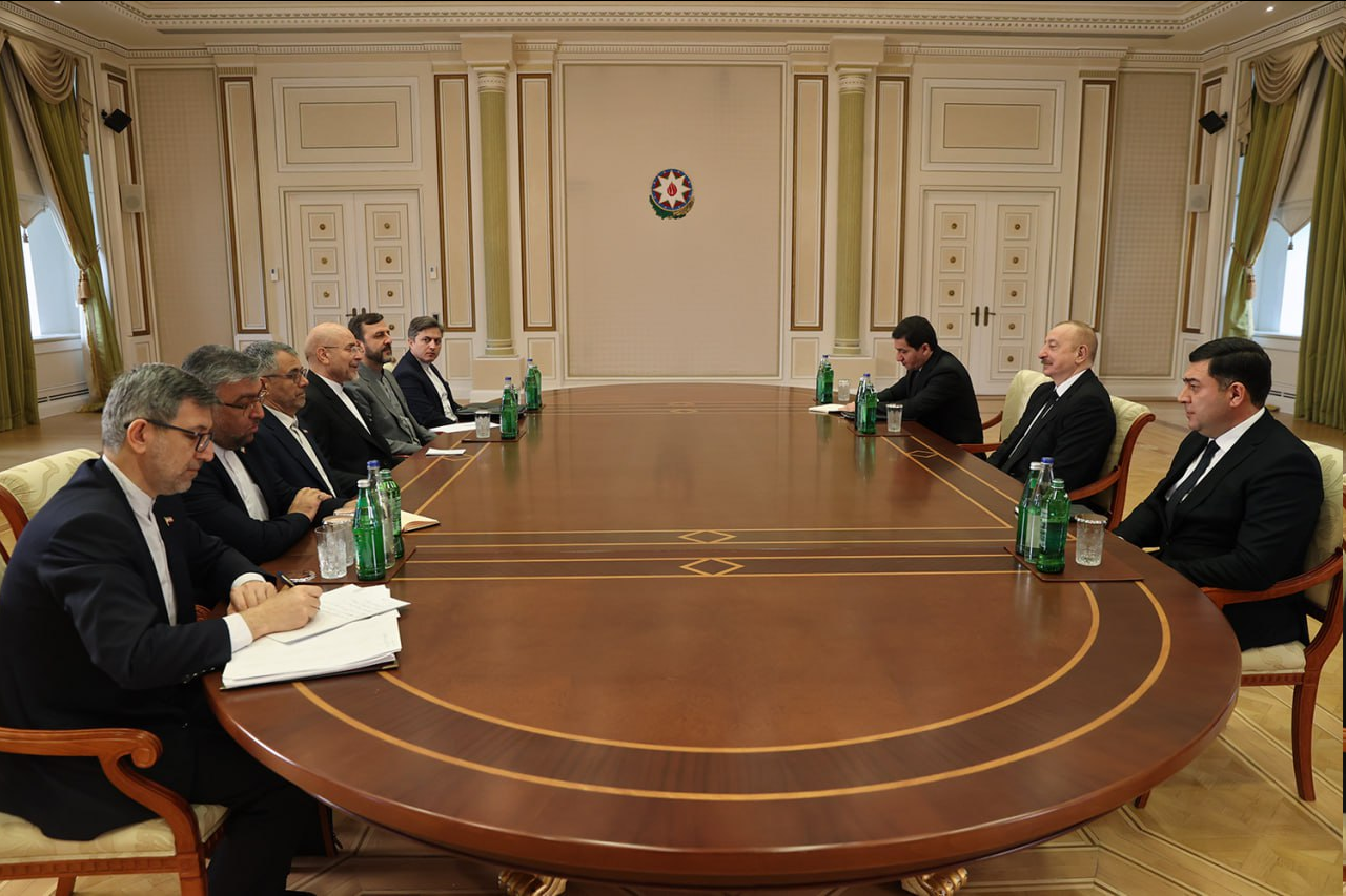 دیدار قالیباف با الهام علیاف