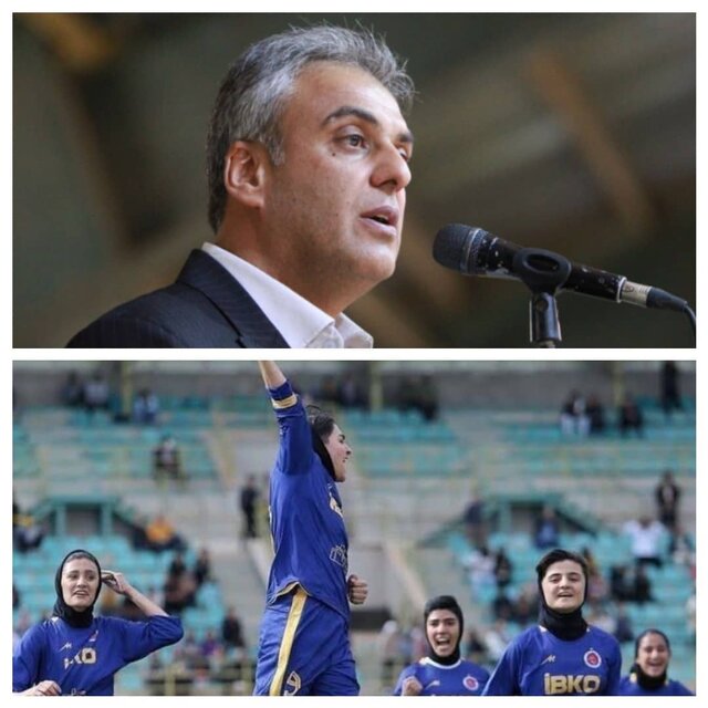 پیام تبریک مدیرکل ورزش و جوانان کرمان به مناسبت قهرمانی خاتون بم در لیگ برتر پیام تبریک مدیرکل ورزش و جوانان کرمان به مناسبت قهرمانی خاتون بم در لیگ برتر