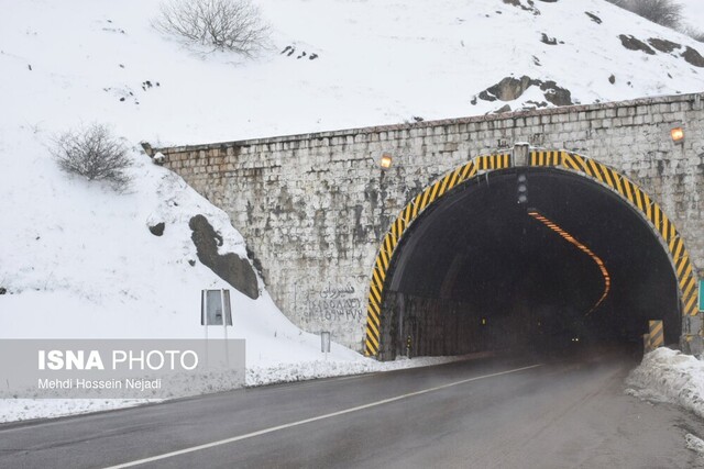 شهرستان مرزی آستارا سفید پوش شد