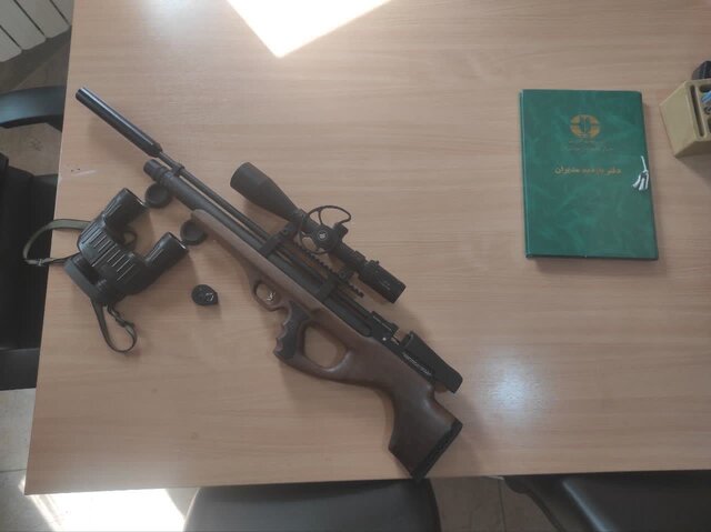 دستگیری یک شکارچی در منطقه حفاظت شده البرز جنوبی دستگیری یک شکارچی در منطقه حفاظت شده البرز جنوبی