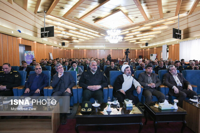 مراسم تکریم و معارفه فرمانده انتظامی مشهد برگزار شد