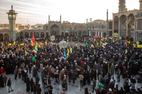 راهپیمایی و اجتماع مردمی لبیک یا نصرالله در قم