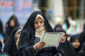 مراسم گرامیداشت شهید سید حسن نصرالله همزمان با تشییع شهدا در لبنان - بجنورد خراسان شمالی