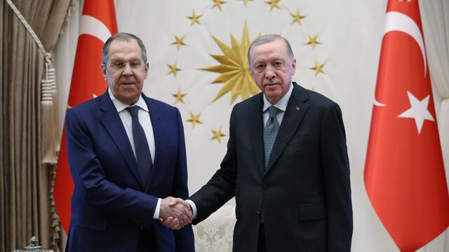اردوغان و لاوروف دیدار کردند اردوغان و لاوروف دیدار کردند