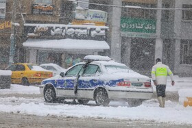 بارش سنگین برف در شهرستان سوادکوه مازندران