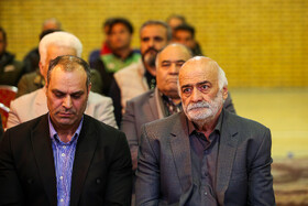 از سمت راست رسول کربکندی، دروازبان پیشکسوت و سرمربی سابق تیم فوتبال ذوب آهن و علیرضا احسانی، مدیرعامل باشگاه فرهنگی ورزشی ذوبآهن