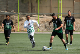 دیدار دوستانهای به یاد حسن استکی اسطوره فقید و بازیکن پیشکسوت باشگاه فرهنگی ورزشی ذوبآهن میان  مربیان آکادمی، مدیران و پیشکسوتان این باشگاه